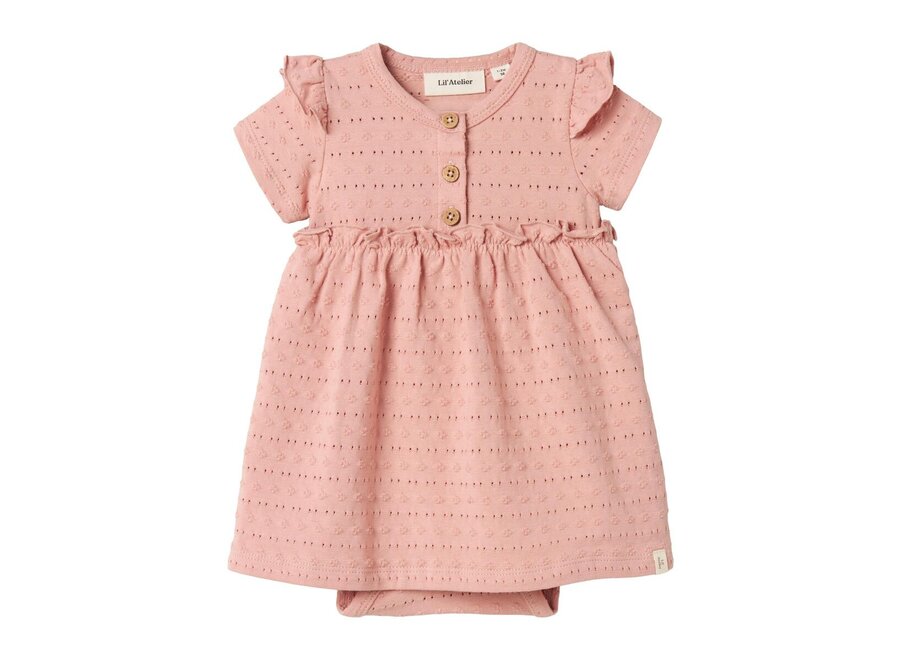 Lil' Atelier Jamla body dress misty rose