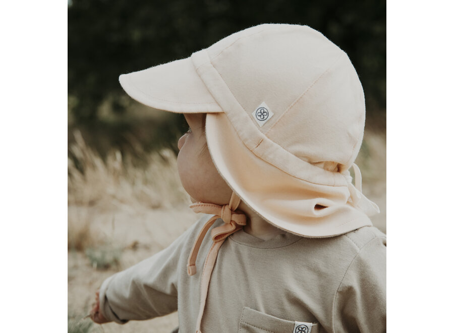 Cloby Zonnehoedje UPF 50 Peach/Sandy