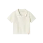 Lil' Atelier Glivo Ss Knit Polo Lil Coconut Milk