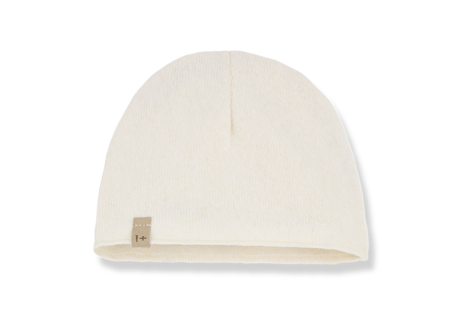 1+ Elise Beanie Ecru