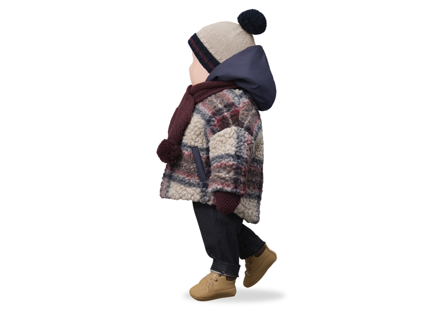 1+ Hans Hooded Jacket Dark-Blue