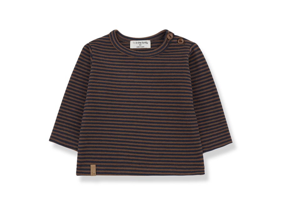 1+ Olaf L.Sleeve T-Shirt Castagna