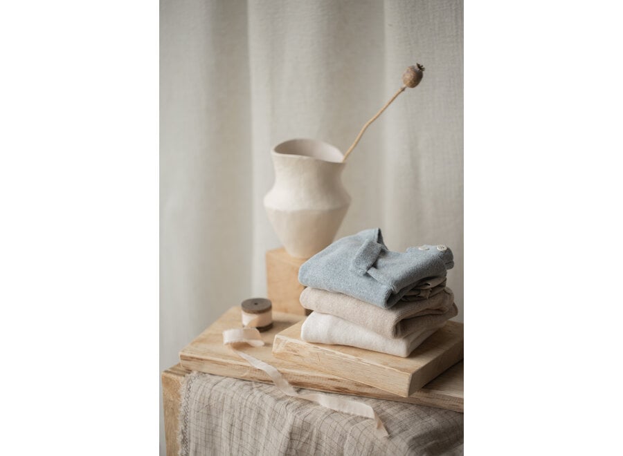 1+ Chapin L.Sleeve T-Shirt Ecru