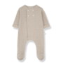 1+ Baptiste Jumpsuit W/Feet Beige
