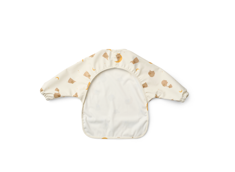 LW Merle Cape Bib Elephant / Creme de la creme