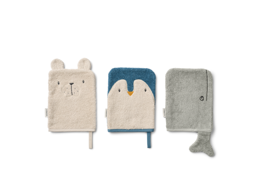 LW Sylvester Washcloth 3p