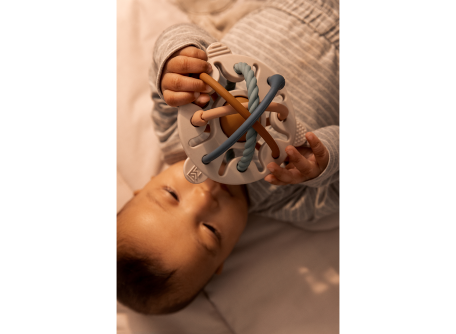 LW Hakim Silicone Mix Rattle Sandy multi mix