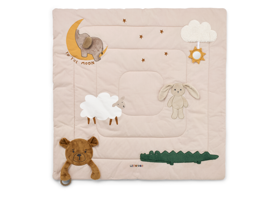LW Bernet Classic Activity Blanket Sandy multi mix
