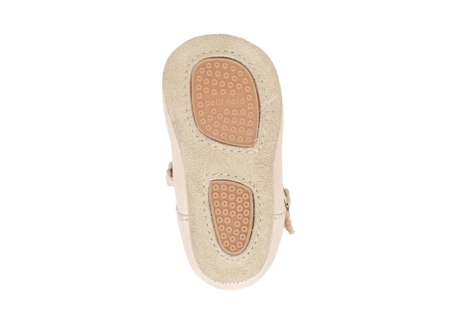 Petit Nord Baby Scallop T-bar Tanned rose