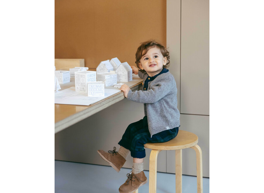 Snug Broek ruit Green