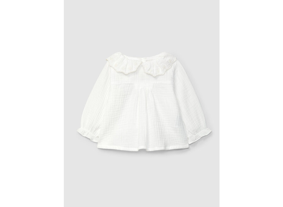 Snug Blouse colar Off-white