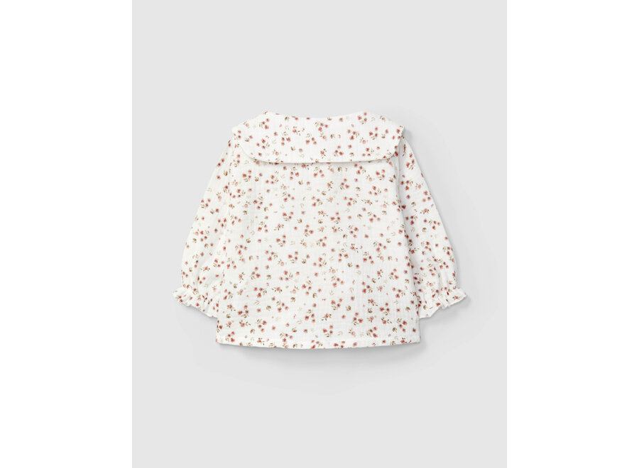 Snug Blouse Flower Pink
