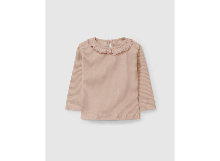 Snug Longsleeve Rib Nude