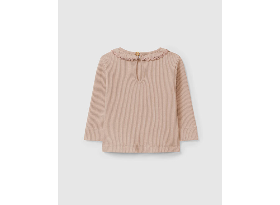 Snug Longsleeve Rib Nude
