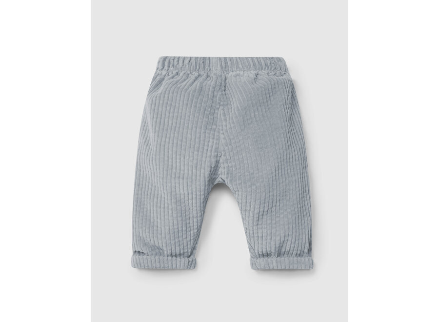 Snug Broek Rib Bluegrey