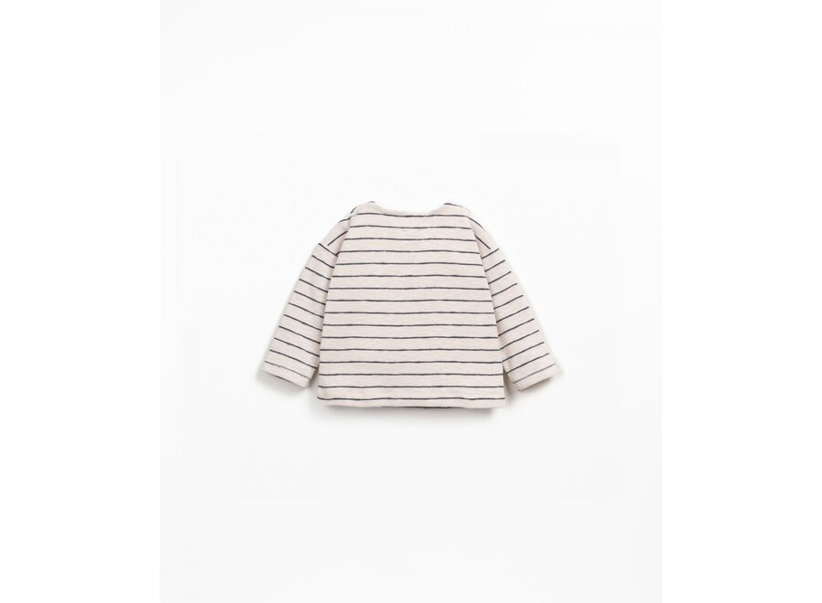 PU T-Shirt Stripe Grafite