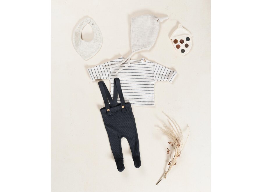 PU T-Shirt Stripe Grafite