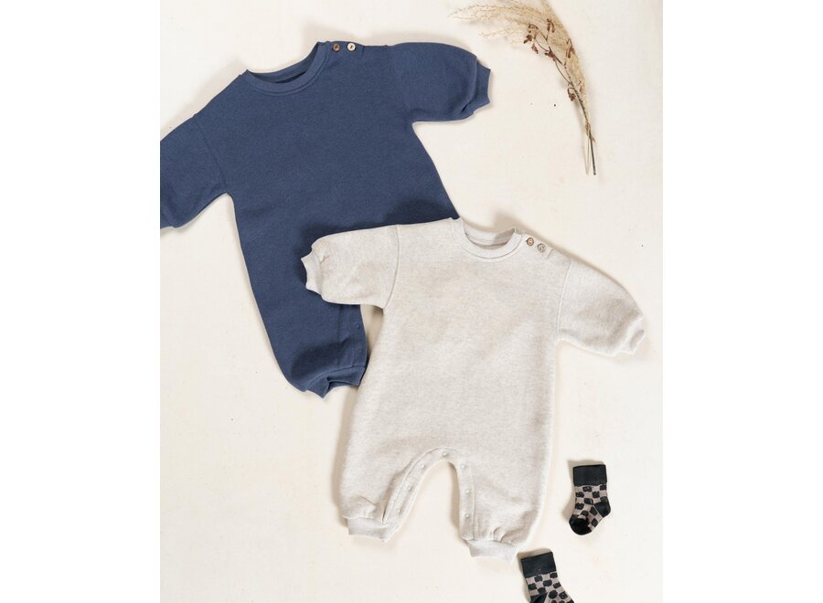PU Jumpsuit Fleece Tones