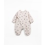 PU Jumpsuit Print Woven