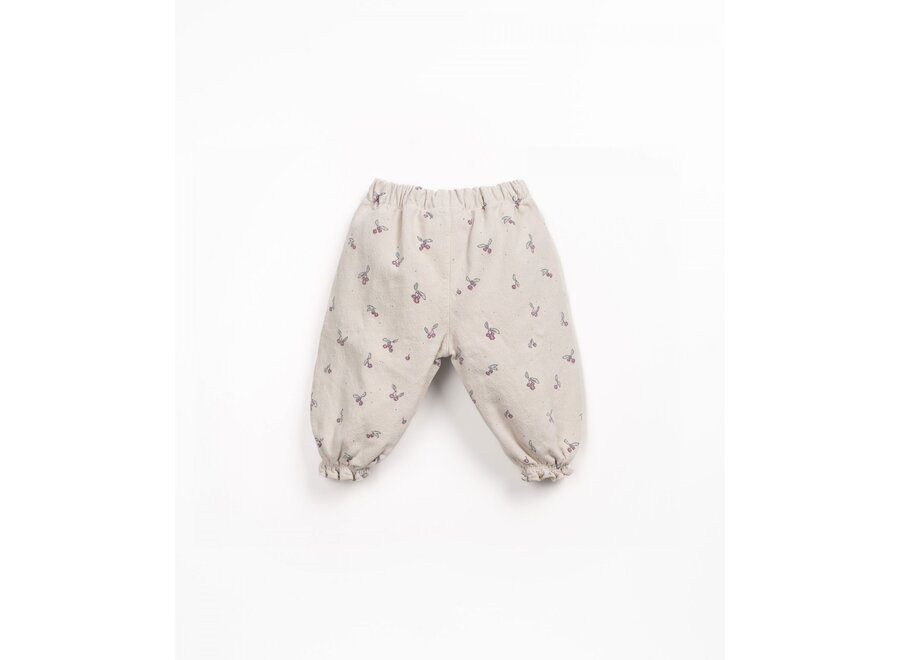 PU Broek Print Tones