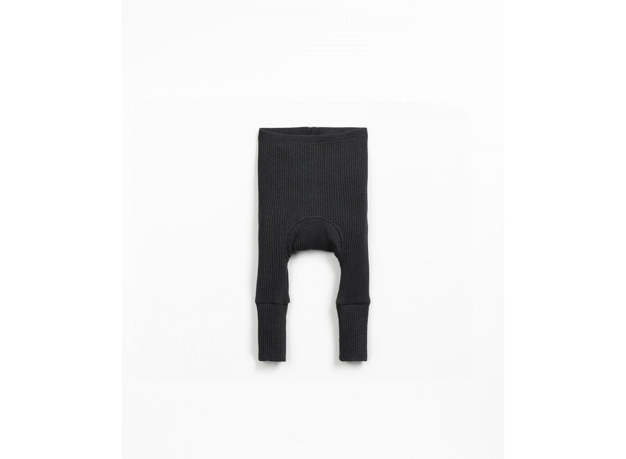PU Rib Flame Legging Grafite