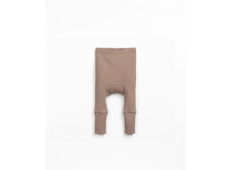 PU Rib Flame Legging Ancestral