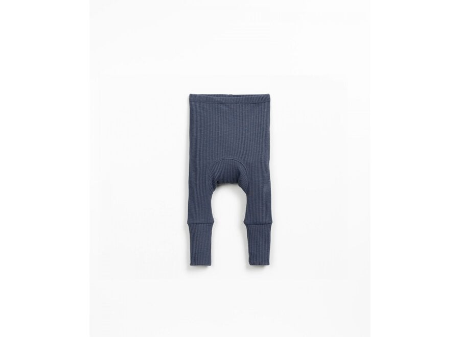 PU Rib Flame Legging Mirtilo