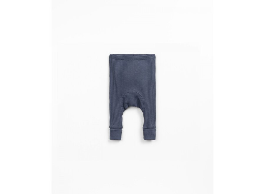PU Rib Flame Legging Mirtilo