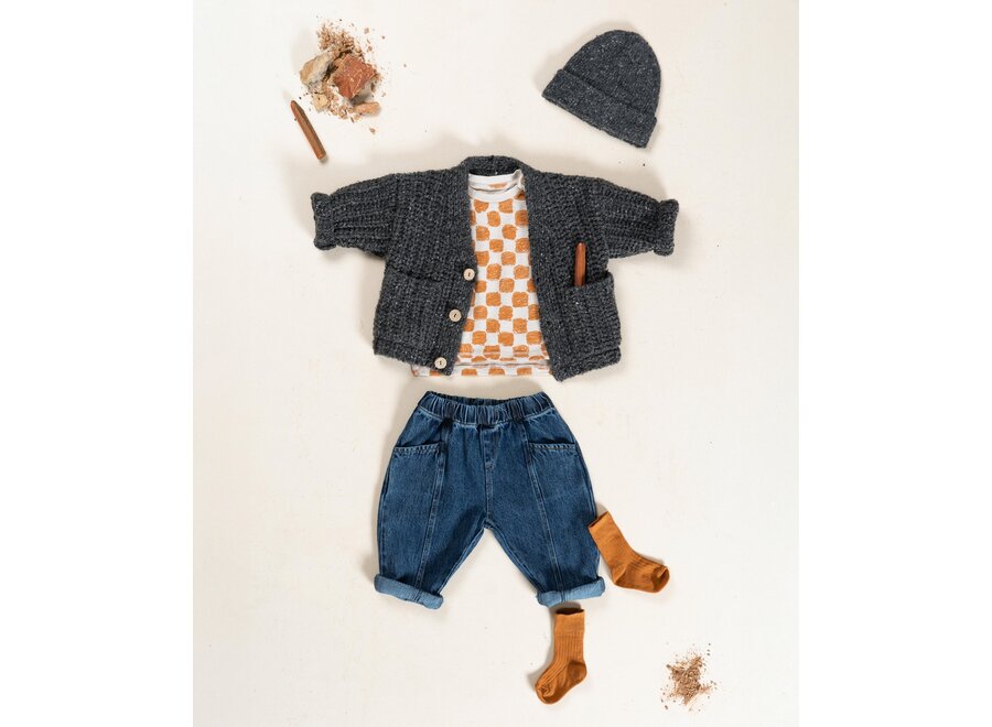 PU Broek Denim