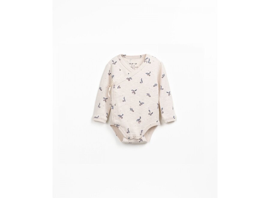 PU Romper Print Pencil Medronhos