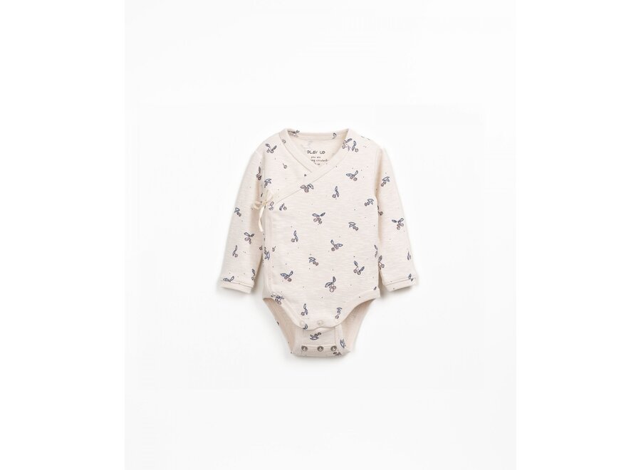 PU Romper Print Pencil Medronhos