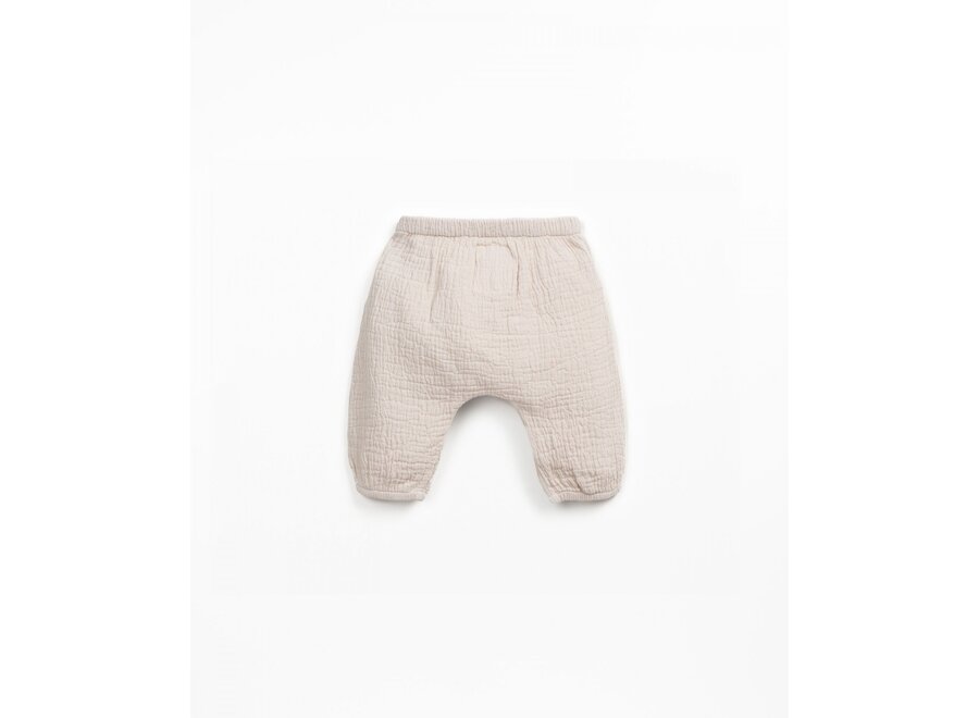 PU Woven Broek Tones