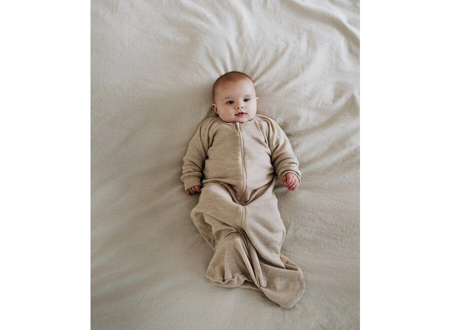 Kico Label Baby slaapzak Wol Beige