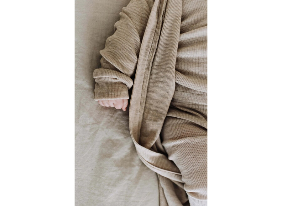Kico Label Baby slaapzak Wol Beige