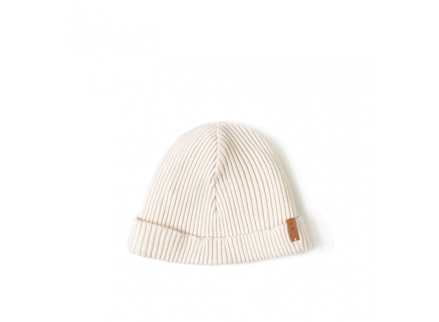 Nixnut Rib Beanie Cream