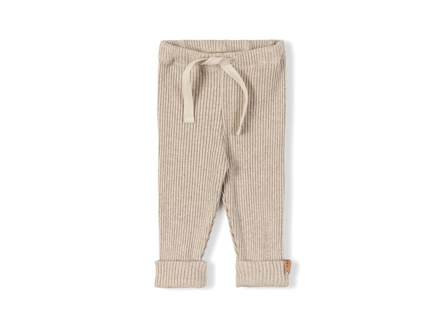 Nixnut Rib legging Beige