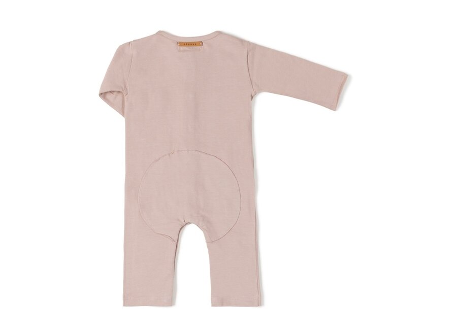 Nixnut Butt onesie Old Pink