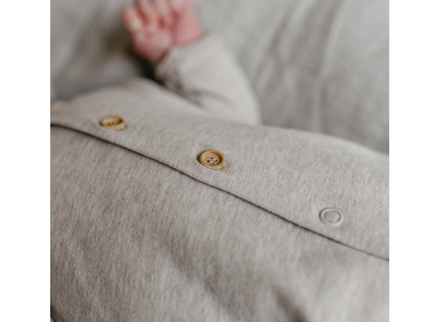 Nixnut Butt onesie Beige