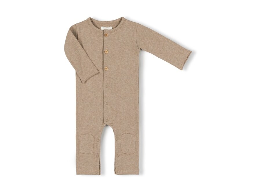 Nixnut Butt onesie Pebble