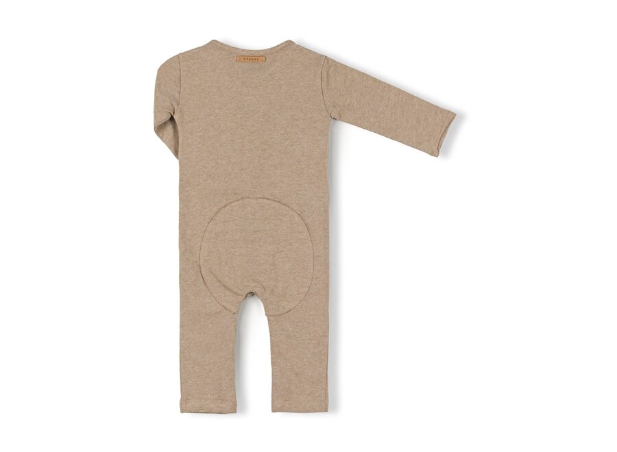 Nixnut Butt onesie Pebble