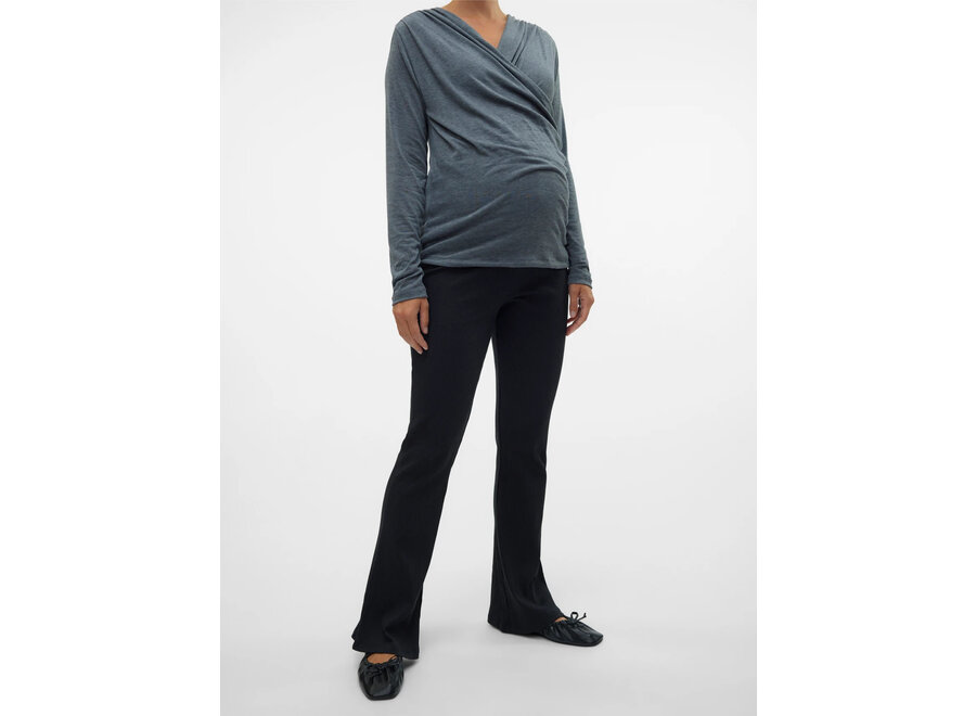 Vero Moda Zwangerschaps-Legging Flared Black