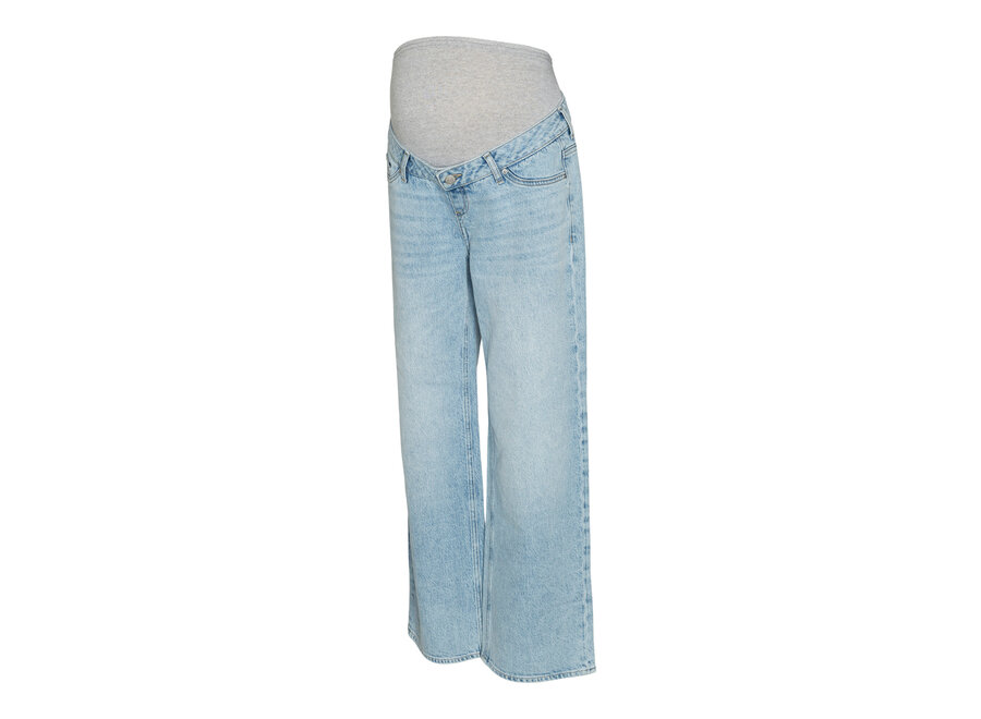 Vero Moda Tessa Wide Leg Fit Jeans Light Blue Denim