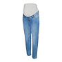 Mama;Licious Alberte Mom Fit Mid Waist Jeans Medium Blue Denim