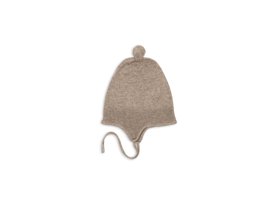 KS Mattou knit helmet light brown