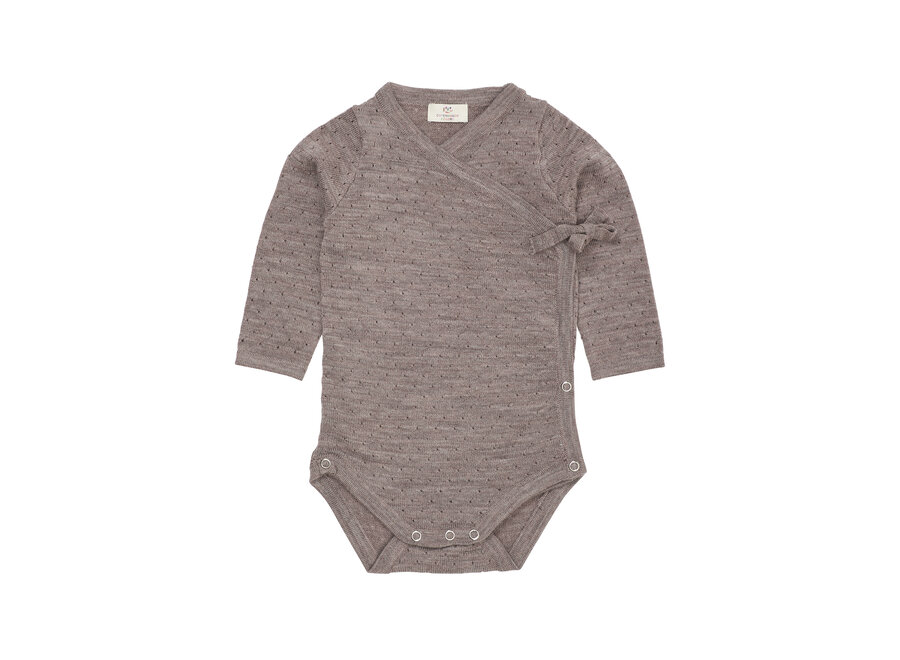 CC Overslagromper Rib wol naturel