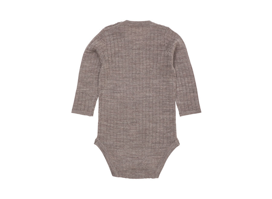 CC Romper Rib wol naturel