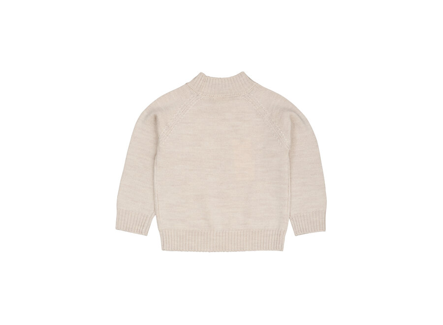CC Turtle Neck Trui Wol Cream