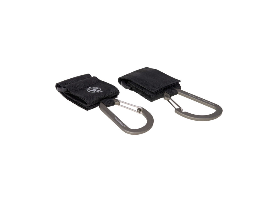 Lässig Stroller Hooks 2 pcs black