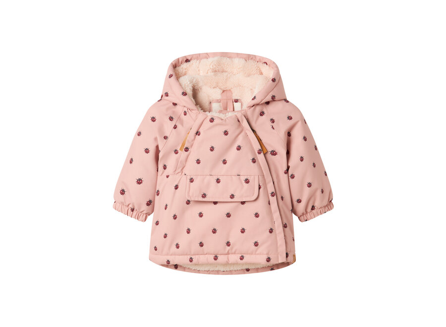Lil' Atelier Lasnow Jacket Misty Rose Ladybug
