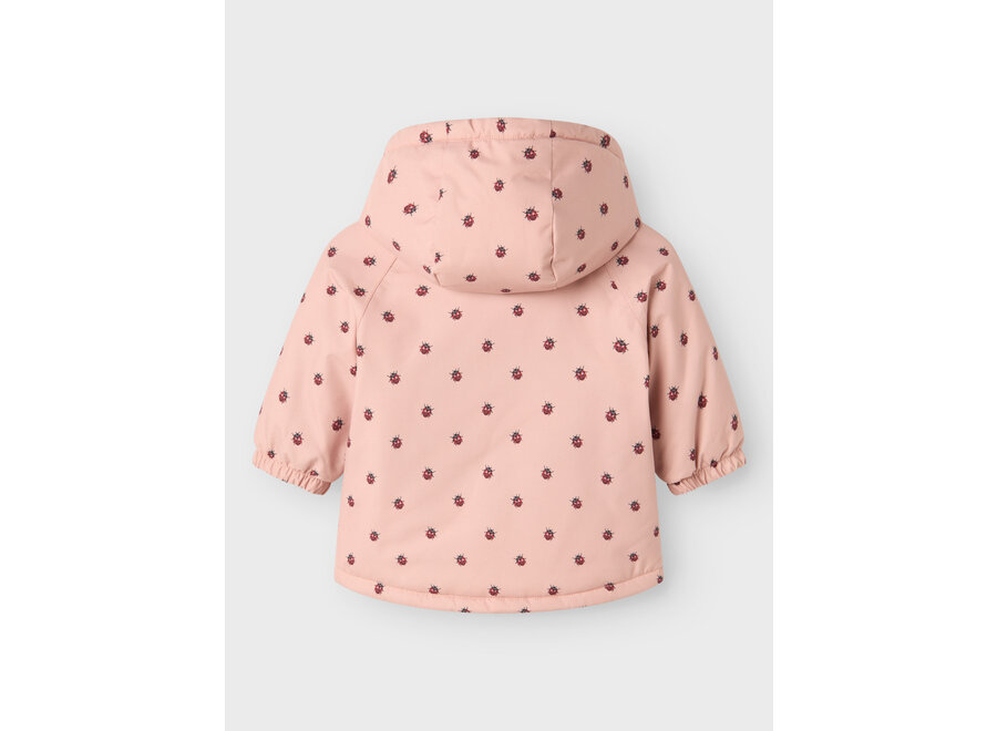 Lil' Atelier Lasnow Jacket Misty Rose Ladybug